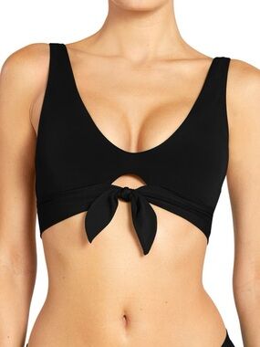Robin Piccone Ava Knot Front Bikini Top